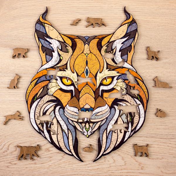 Пазл 2D Ewa Toys Lynx S 8+/ Количество деталей: 80 photo 2 Пазл 2D Ewa Toys Lynx S 8+/ Количество деталей: 80 photo 2