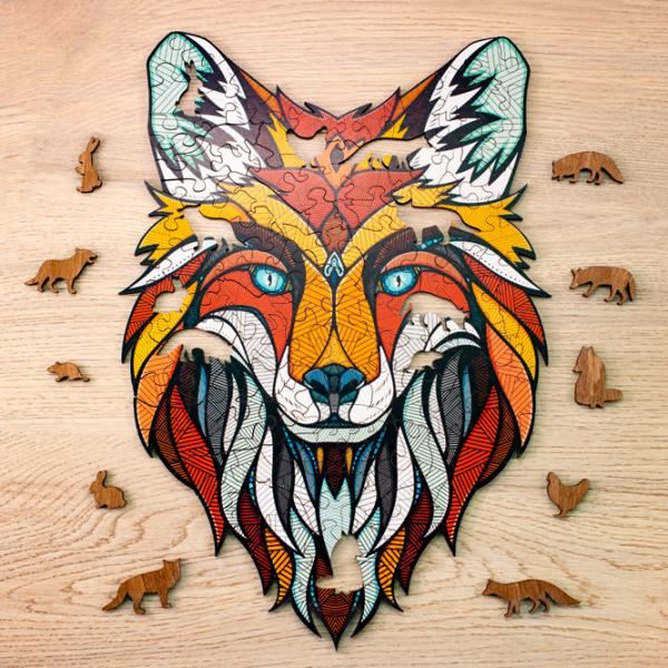 Puzzle 2D Ewa Toys Fox S 8+/ Numărul de piese: 90 photo 2