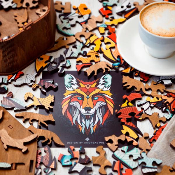 Puzzle 2D Ewa Toys Fox S 8+/ Numărul de piese: 90 photo 4