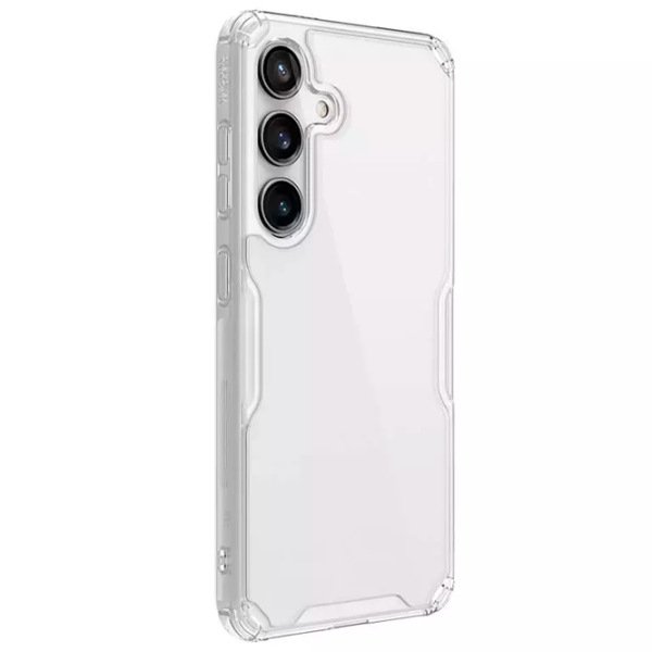 Husă pentru smartphone Samsung Galaxy S24 Plus Nillkin/ Back/ TPU/ Transparent White photo 3