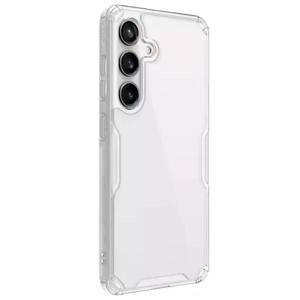 Husă pentru smartphone Samsung Galaxy S24 Nillkin/ Back/ TPU/ Transparent White photo 3