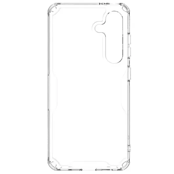 Husă pentru smartphone Samsung Galaxy S24 Nillkin/ Back/ TPU/ Transparent White photo 5