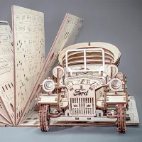Пазл 3D Ewa Toys Retrocar 14+/ Количество деталей: 315 photo 4
