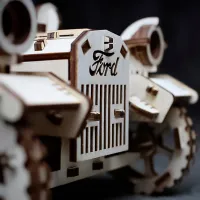 Пазл 3D Ewa Toys Retrocar 14+/ Количество деталей: 315 photo 5