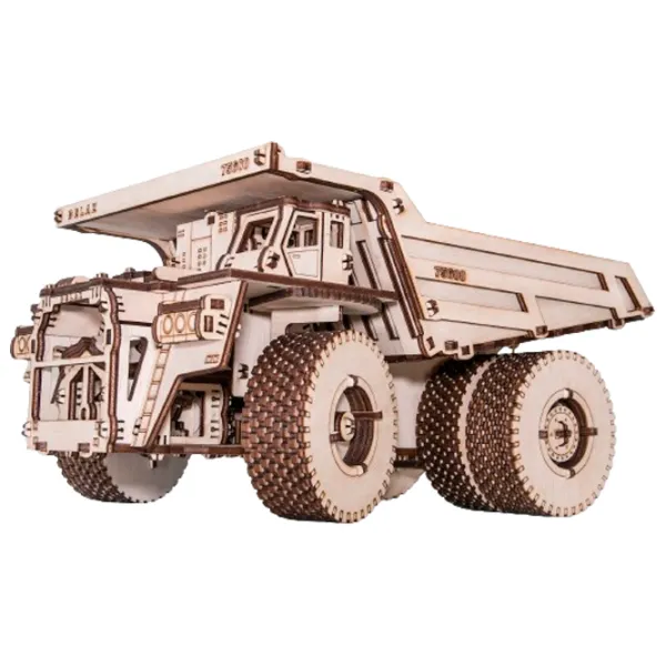 Puzzle 3D Ewa Toys Belaz 75600 14+/ Numărul de piese: 307 photo 2