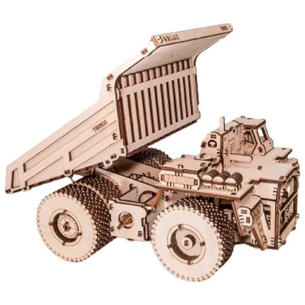Puzzle 3D Ewa Toys Belaz 75600 14+/ Numărul de piese: 307 photo 3