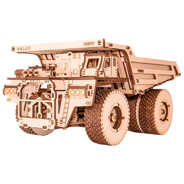 Puzzle 3D Ewa Toys Belaz 75600 14+/ Numărul de piese: 307 photo 7