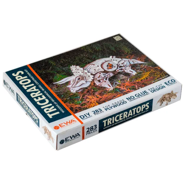 Пазл 3D Ewa Toys Трицератопс 14+/ Количество деталей: 283 photo 7 Пазл 3D Ewa Toys Трицератопс 14+/ Количество деталей: 283 photo 7