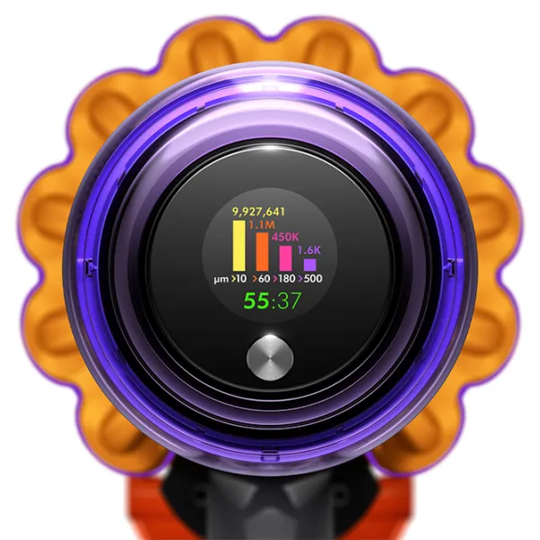 Вертикальный пылесос Dyson V15s Detect Dry and Web Submarine / Nikel Желтый photo 4