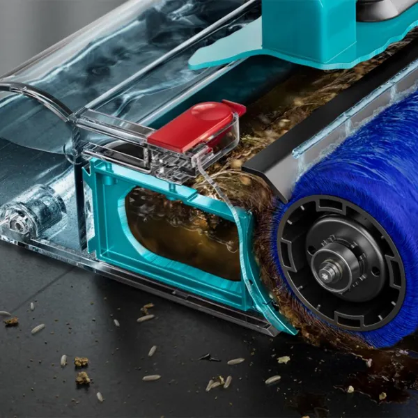 Вертикальный пылесос Dyson V15s Detect Dry and Web Submarine / Nikel Желтый photo 7