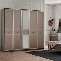 Шкаф Линейный Dogtas Hector 224 x 61см x 220 / ЛДСП / Дуб антрацит photo 3