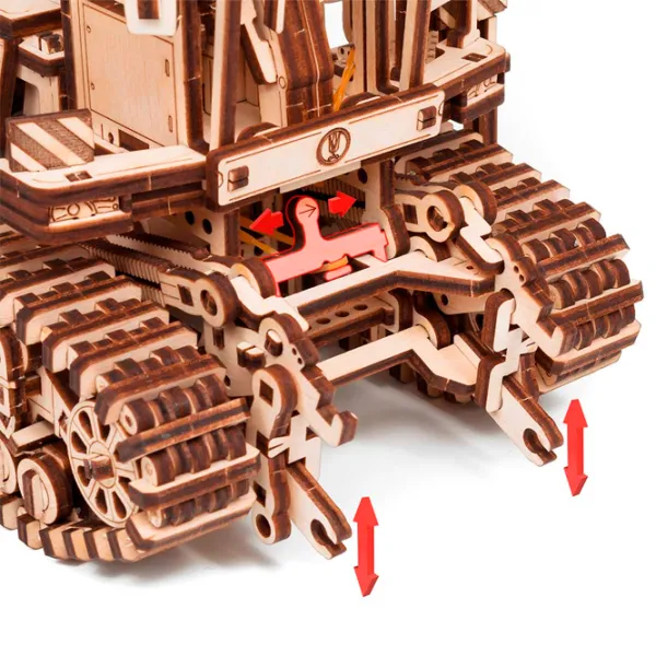 Пазл 3D Ewa Toys Self-Propelled Mower CS-150C 14+/ Количество деталей: 963 photo 7