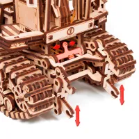 Пазл 3D Ewa Toys Self-Propelled Mower CS-150C 14+/ Количество деталей: 963 photo 7