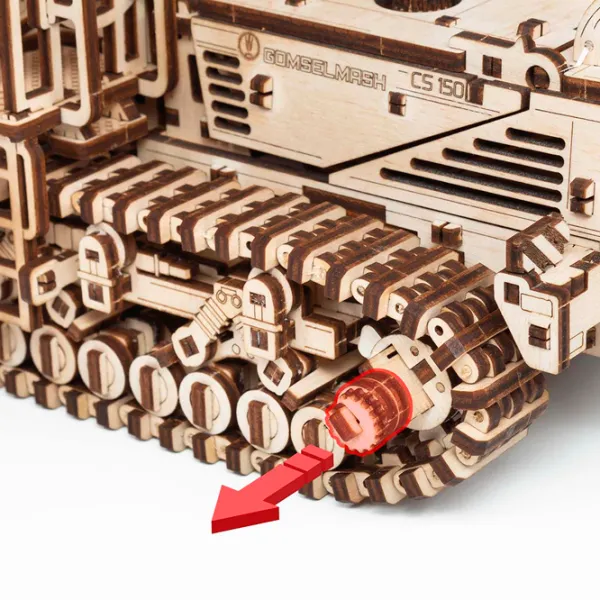 Пазл 3D Ewa Toys Self-Propelled Mower CS-150C 14+/ Количество деталей: 963 photo 12