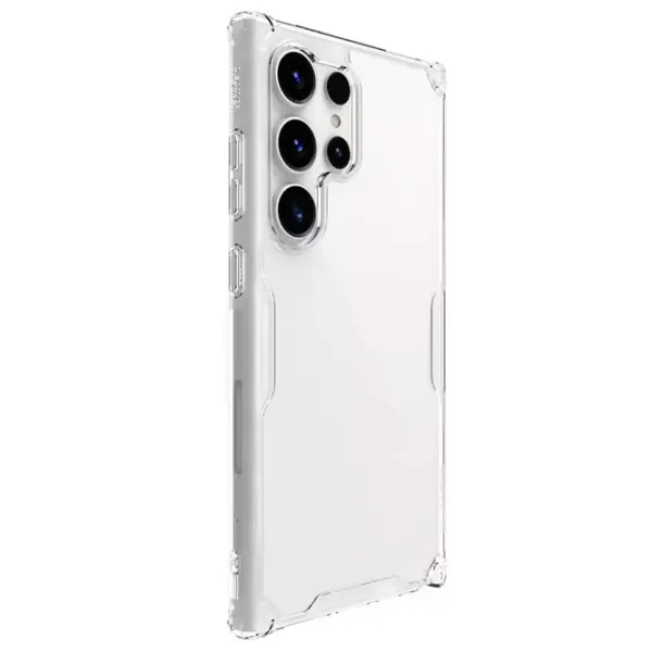 Husă pentru smartphone Samsung Galaxy S24 Ultra Nillkin/ Back/ TPU/ Transparent White photo 2 Husă pentru smartphone Samsung Galaxy S24 Ultra Nillkin/ Back/ TPU/ Transparent White photo 2