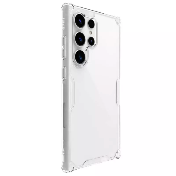 Husă pentru smartphone Samsung Galaxy S24 Ultra Nillkin/ Back/ TPU/ Transparent White photo 2 Husă pentru smartphone Samsung Galaxy S24 Ultra Nillkin/ Back/ TPU/ Transparent White photo 2