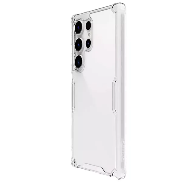 Husă pentru smartphone Samsung Galaxy S24 Ultra Nillkin/ Back/ TPU/ Transparent White photo 3 Husă pentru smartphone Samsung Galaxy S24 Ultra Nillkin/ Back/ TPU/ Transparent White photo 3