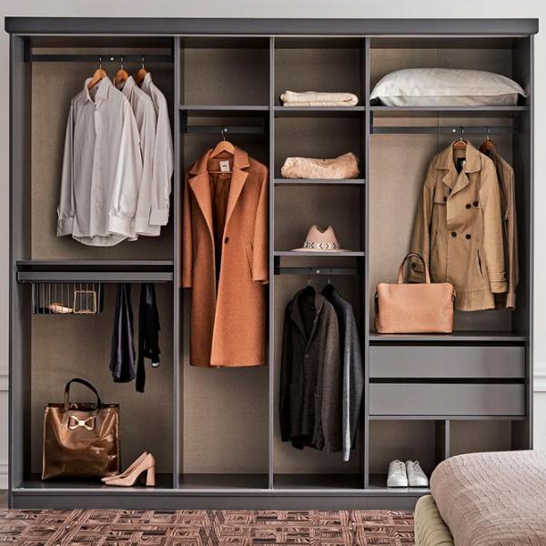 Dulap Glisant Dogtas Lorenta 244 x 69 x 225 / PAL / Antracite photo 3