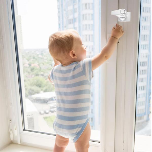 Blocare de siguranță BabyJem 1053486 Pentru geamuri photo 2