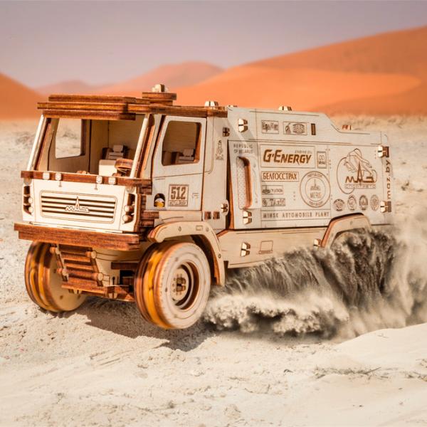 Пазл 3D Ewa Toys MAZ 5309RR 1:30 14+/ Количество деталей: 278 photo 4 Пазл 3D Ewa Toys MAZ 5309RR 1:30 14+/ Количество деталей: 278 photo 4