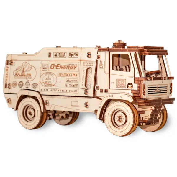 Puzzle 3D Ewa Toys MAZ 5309RR 1:20 14+/ Numărul de piese: 306 photo 4 Puzzle 3D Ewa Toys MAZ 5309RR 1:20 14+/ Numărul de piese: 306 photo 4