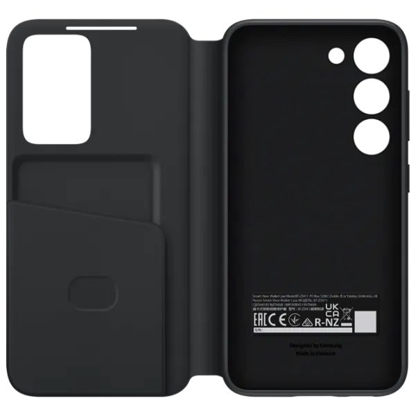 Чехол для смартфона Samsung Galaxy S23 FE Samsung/ Smart Clear View/ PP/ Черный photo 5