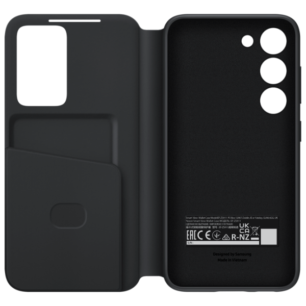 Чехол для смартфона Samsung Galaxy S23 FE Samsung/ Smart Clear View/ PP/ Черный photo 5