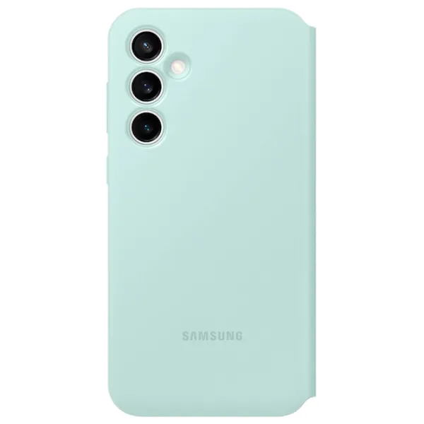 Husă pentru smartphone Samsung Galaxy S23 FE Samsung/ Smart Clear View/ PP/ Mint Green photo 2