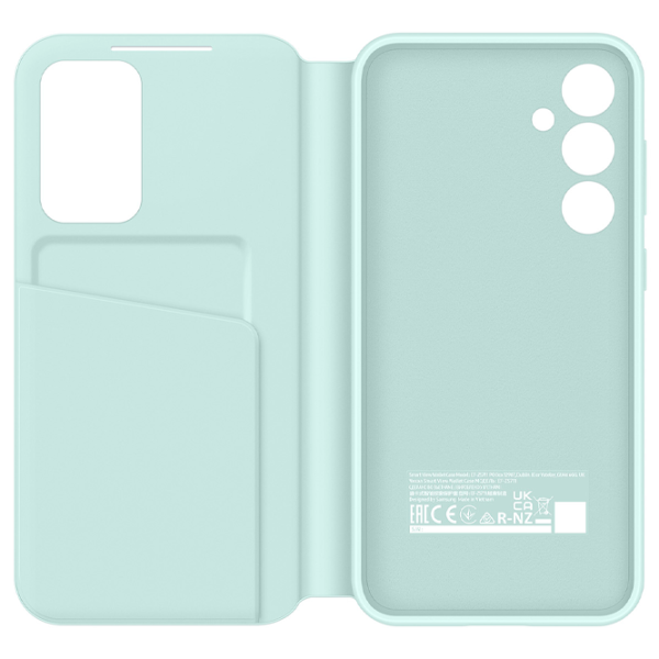 Husă pentru smartphone Samsung Galaxy S23 FE Samsung/ Smart Clear View/ PP/ Mint Green photo 5