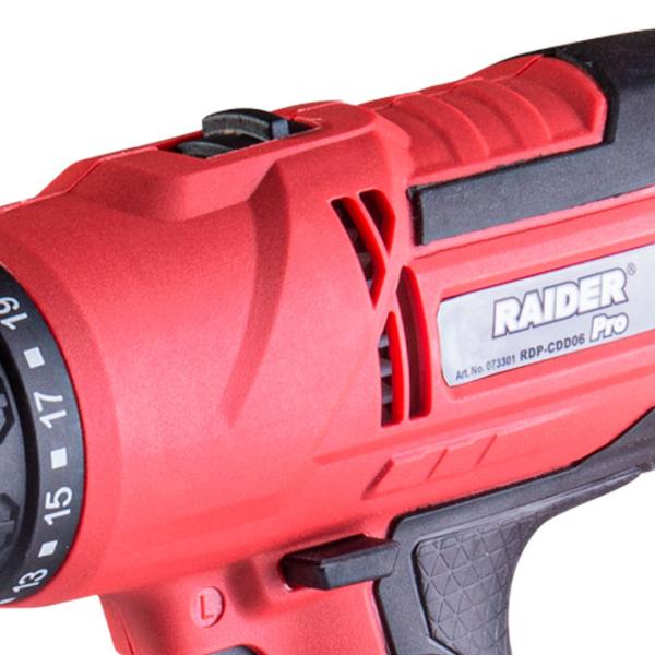 Шуруповерт Raider RDP-CDD06 1400 об/мин photo 2 Шуруповерт Raider RDP-CDD06 1400 об/мин photo 2