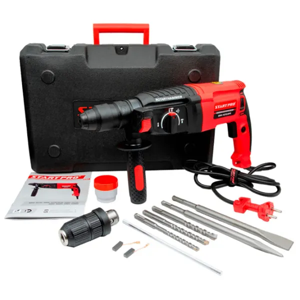 Ciocan rotopercutor Start Pro SRH-1270 DFR 1270 W/ Red photo 2