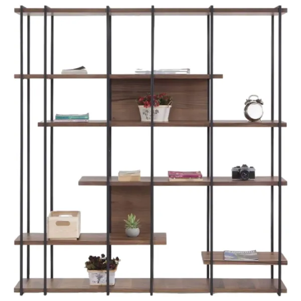 Стеллаж Dogtas 3200008857 180см x 170см x 35см cm/ Металл/ Black photo 3 Стеллаж Dogtas 3200008857 180см x 170см x 35см cm/ Металл/ Black photo 3