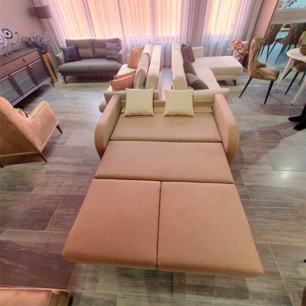 Canapea Dogtas Marvin (3120002179) Stofă/ Beige photo 2