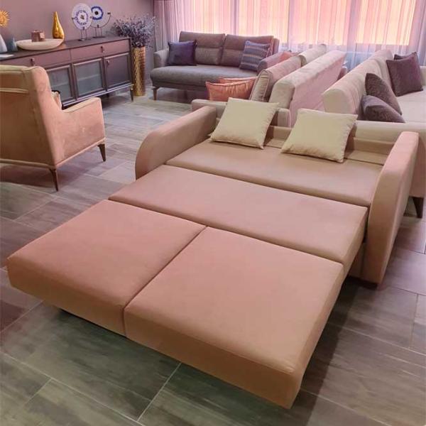 Canapea Dogtas Marvin (3120002179) Stofă/ Beige photo 3