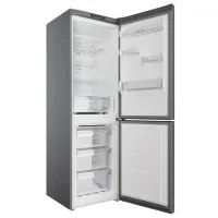 Frigider Indesit INFC8 TI22X cu congelator jos 335 l / 191.2 cm / Inox photo 3