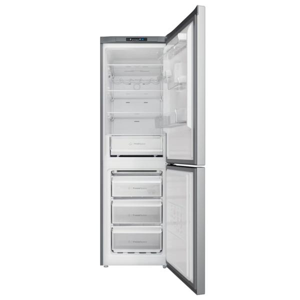 Холодильник Indesit INFC8 TI22X с нижней морозильной камерой 335 л / 191.2 cm / Нержавеющая сталь photo 4