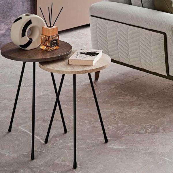 Măsuță de cafea Dogtas Piero Nuc photo 2