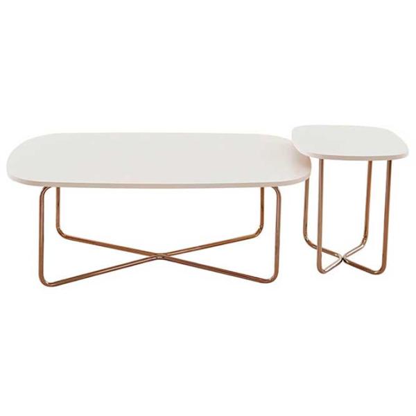 Măsuță de cafea Dogtas Nicole White photo 3