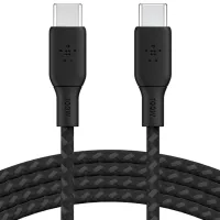 Cablu pentru telefon Braid Sil Belkin USB Type-C + USB Type-C 1 m/ Black photo 3