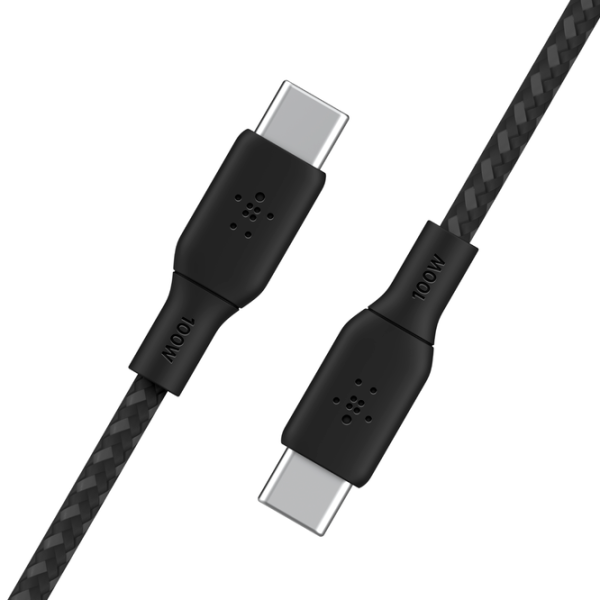 Кабель для телефона Braid Sil Belkin USB Type-C + USB Type-C 1 м/ Черный photo 4