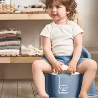 Oliță BabyBjorn Potty Chair Deep 055269A Unisex / 12+ luni / Blue photo 2
