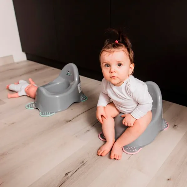 Горшок Zopa Unicorn 41663 для девочек/ 12+ месяцев/ Grey photo 3