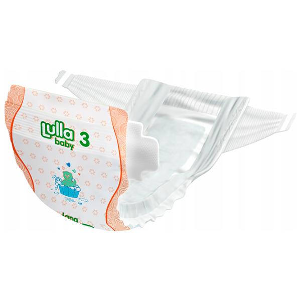 Подгузники для детей Lulla Baby Midi 3 4 - 9 кг/ 68 шт. photo 2 Подгузники для детей Lulla Baby Midi 3 4 - 9 кг/ 68 шт. photo 2