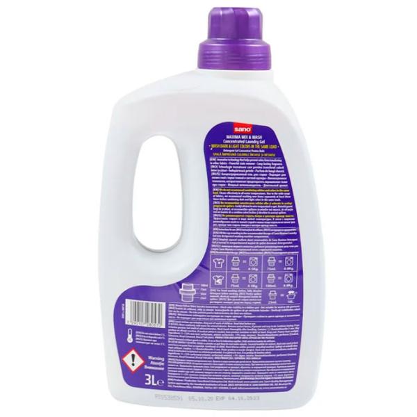 Gel de spălare Sano Mix and Wash 3 kg 3l Număr spălări: 60 photo 2