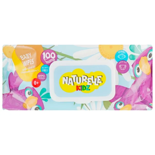 Șervețele umede Naturelle 4820207590045 1 x 100 pentru bebeluși photo 2