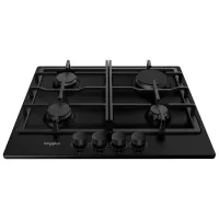 Plită încorporabilă pe gaz Whirlpool TGML 660 NB Oțel emailat/ Black photo 2