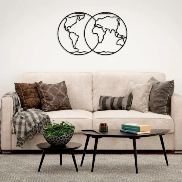 Puzzle 3D Ewa Toys Hemispheres of Earth 14+/ Numărul de piese: 90 photo 3