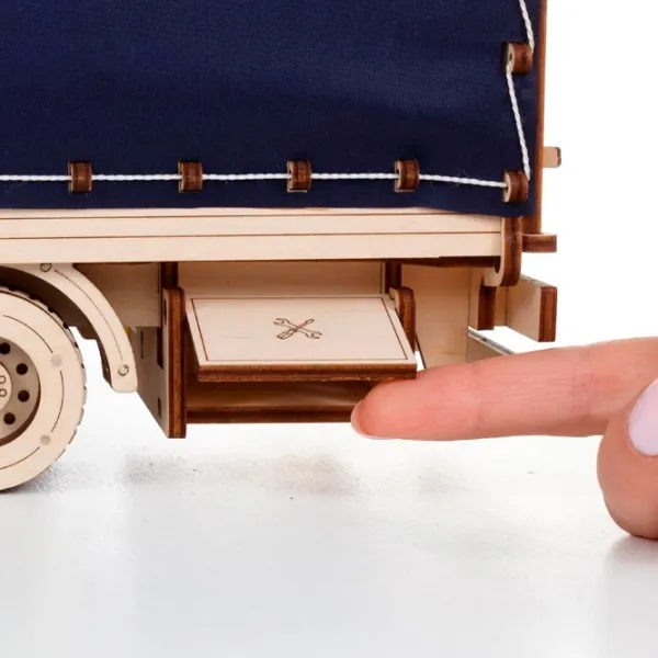 Puzzle 3D Ewa Toys Trailer for Road King 14+/ Numărul de piese: 286 photo 6