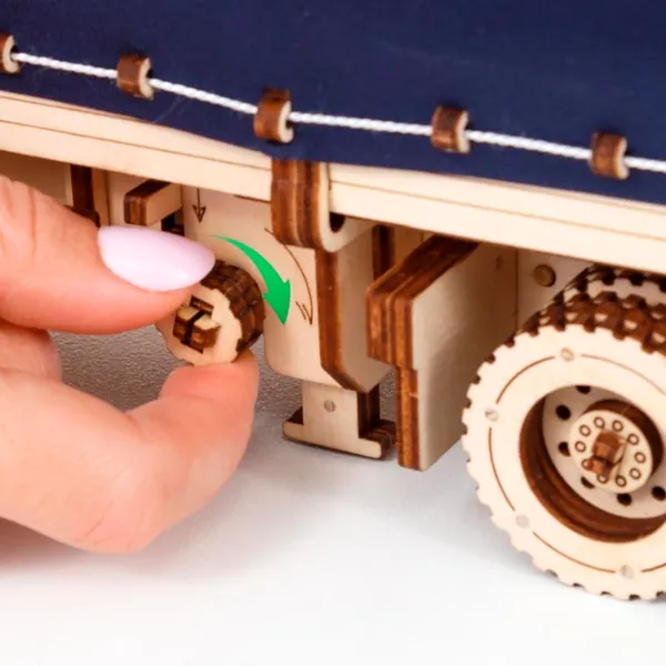 Puzzle 3D Ewa Toys Trailer for Road King 14+/ Numărul de piese: 286 photo 7