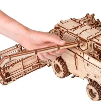 Puzzle 3D Ewa Toys Harvesting Combine With Grain Header 14+/ Numărul de piese: 864 photo 4